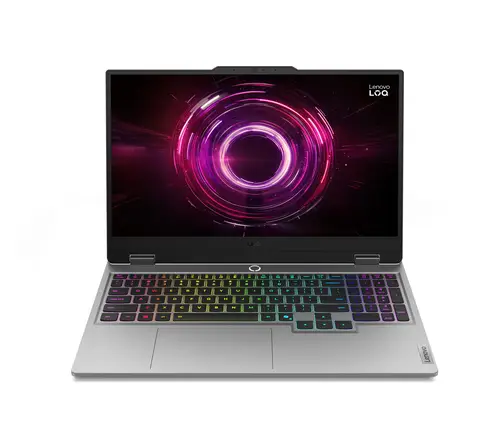 LOQ 15AHP10 AMD Ryzen 7 250 Portátil 39,6 cm (15.6") Full HD 16 GB DDR5-SDRAM 512 GB SSD NVIDIA GeForce RTX 5050 Wi-Fi 6 (802.11ax) Windows 11 Home Español Gris - Imagen 1