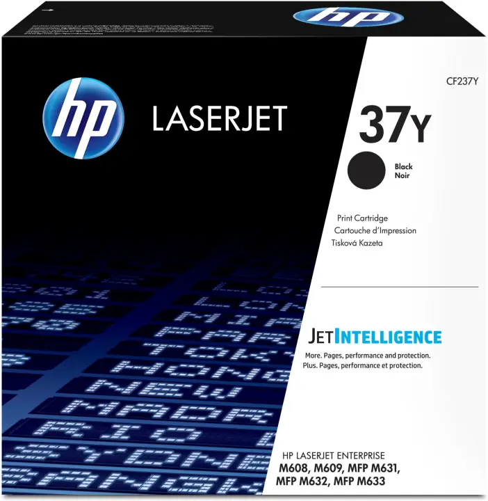 Cartucho de tóner original LaserJet 37Y de capacidad superior negro