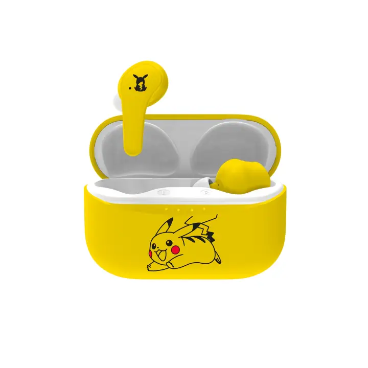 Pokémon Pikachu Auriculares Inalámbrico Dentro de oído Llamadas/Música Bluetooth Amarillo