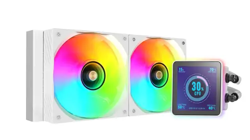 ML-VISIONPRO240W Procesador Sistema de refrigeración líquida todo en uno 12 cm Blanco 1 pieza(s) - Imagen 3