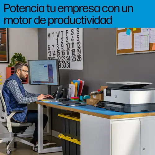 OfficeJet Pro 9120b Inalámbrico All-in-One Color Impresora, Impresión a doble cara  Copiadora y escáner - Imagen 9