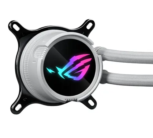ROG Strix LC III 360 ARGB White Edition Procesador Kit de refrigeración líquida 12 cm Blanco - Imagen 4