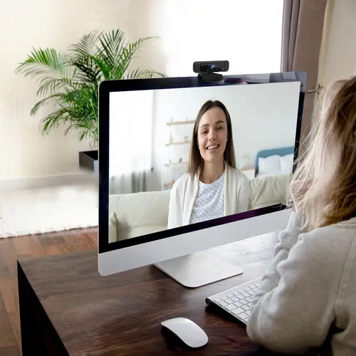 JVCU100-N Cámara web HD USB con rotación de 360° - Imagen 10