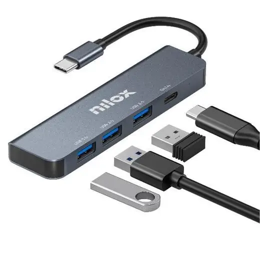 HUB USB C 3XUSB 3.0 1XUSBC