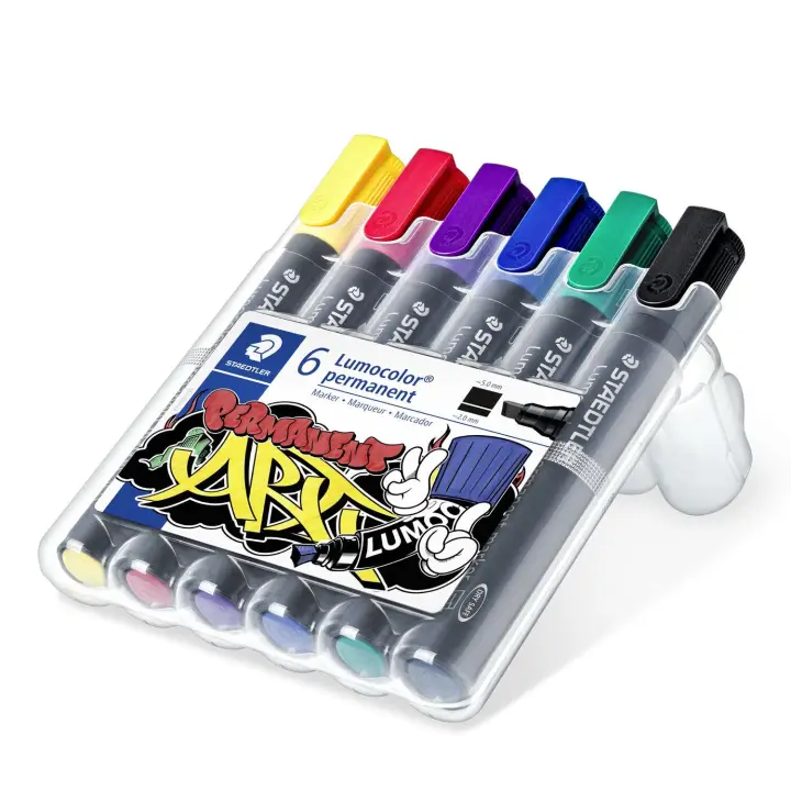 Lumocolor permanent marker 350 marcador permanente 6 pieza(s)