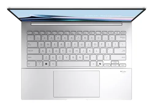 Zenbook 14 OLED UX3405CA-QD1244 - Ordenador Portátil 14" WUXGA (Intel Core Ultra 7 255H, 16GB RAM, 512GB SSD, Arc 140T, Sin Sistema Operativo) Niebla Plateada - Teclado QWERTY español - Imagen 3