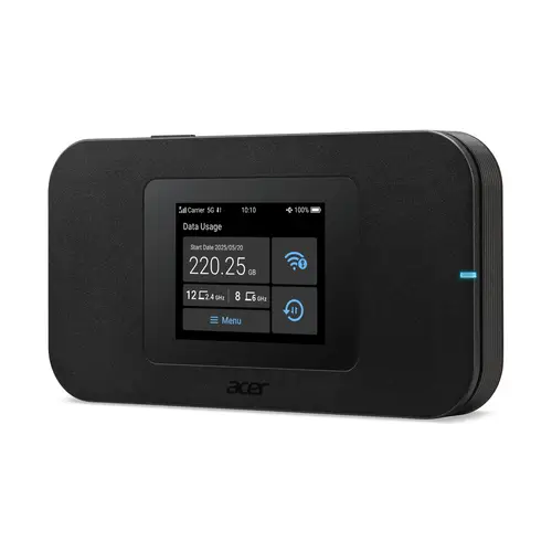 Connect Enduro M4D router inalámbrico Doble banda (2,4 GHz / 5 GHz) 5G Negro - Imagen 3