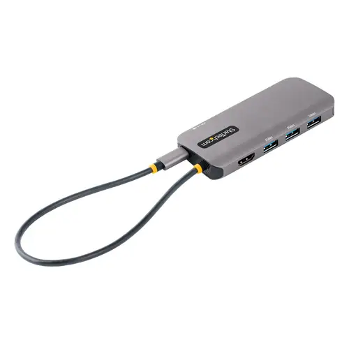 Adaptador Multipuertos USB C, de Vídeo HDMI de 4K y 60Hz, Hub USB-A 3.2 de 3 Puertos de 5Gbps, Entrega de Alimentación PD de 100W, GbE, Docking Station de Viajes - Imagen 9