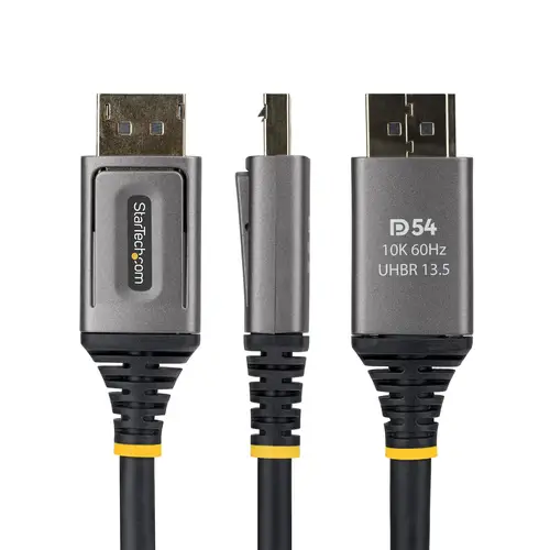 Cable DisplayPort 2.1 de 1m - Cable DP54 Certificado VESA - Cable DP 2.1 - 8K 60Hz, 10K 60Hz/8K 144Hz/4K 240Hz con DSC 1.2a Sin Comprimir - Cable para Monitor DP - Imagen 3