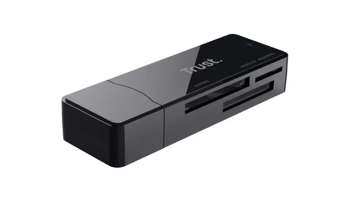 NANGA lector de tarjeta USB 3.2 Gen 1 (3.1 Gen 1) Type-A Negro