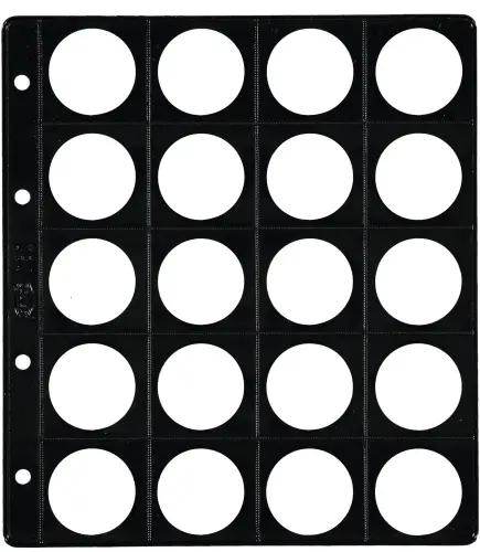FUNDA para MONEDAS PARDO ALMA NEG. Ø 33