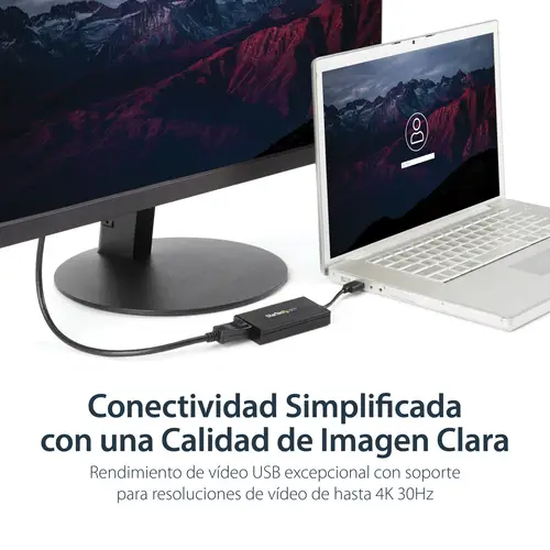 Adaptador USB 3.0 a DisplayPort 4K Ultra HD - Certificado por DisplayLink - Convertidor de Vídeo con Tarjeta Gráfica Externa - Mac y Windows - Imagen 9