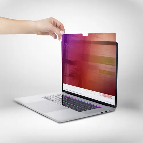 Filtro de Privacidad Dorado para MacBook Pro 21/23 de 16in - con Privacidad Mejorada - Protector de Pantalla de Doble Cara - +/- 30 Grados - Imagen 4