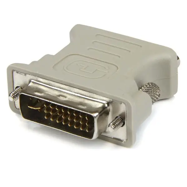Adaptador Conversor DVI-I a VGA - DVI-I Macho - HD15 Hembra - Bla..