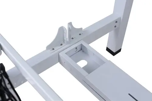 650830 estructura regulable para escritorio Eléctrico 4 pata(s) Gris - Imagen 4
