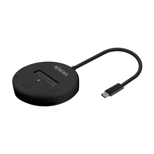 USB-C Dock M.2 (NGFF) ASUC-M2D013-BK SATA/NVMe A USB3.1 Gen2, Negra - Imagen 1
