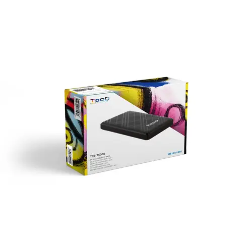 Caja Externa para Discos de 2,5 HDD/SSD, Negro - Imagen 4