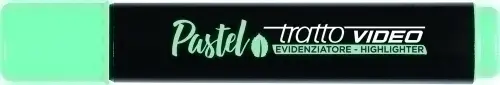 ROTUL.FLUOR TRATTO VIDEO PASTEL VD C/12 - Pack de 12 unidades