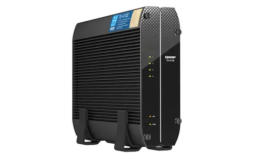 TS-410E NAS Torre Intel® Celeron® J6412 8 GB 0 TB QNAP QTS Negro - Imagen 5