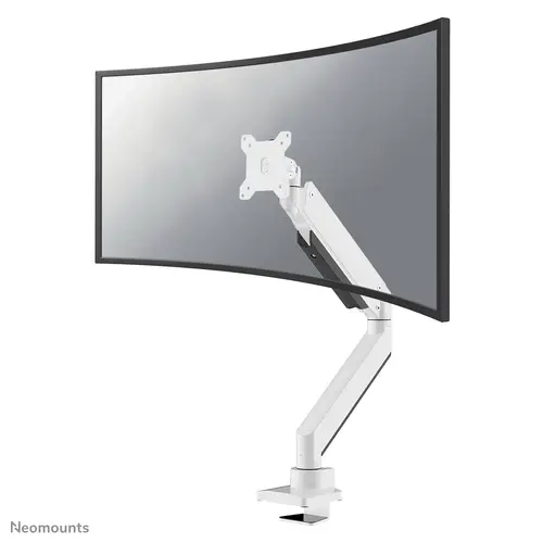 NM-D775WHITEPLUS Brazo de monitor 10-49" - resorte de gas - Topfix - Tope-a-180° - Imagen 1