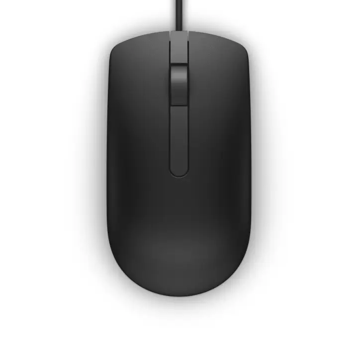 Ratón con cable - MS116 - negro - (RTL BOX)