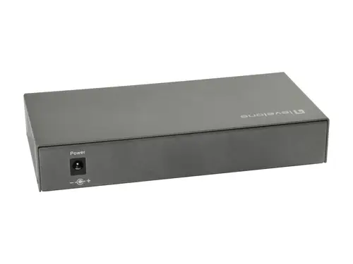 GEP-0823 switch Gigabit Ethernet (10/100/1000) Energía sobre Ethernet (PoE) Negro - Imagen 2