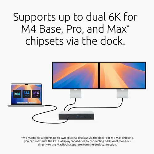 Zubehör Notebook Alámbrico Thunderbolt 5 Negro, Gris - Imagen 9