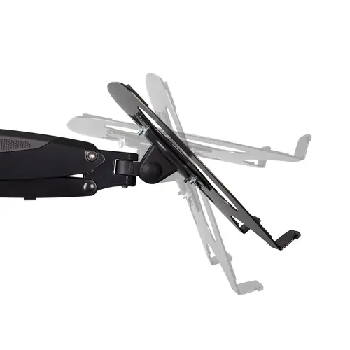 Brazo de Soporte de Sobremesa para Ordenador Portátil - Brazo Articulado para Portátil o para Monitor de 34 Pulgadas - Bracket de Montaje VESA para Portátil - Soporte Ergonómico Ajustable - Imagen 5