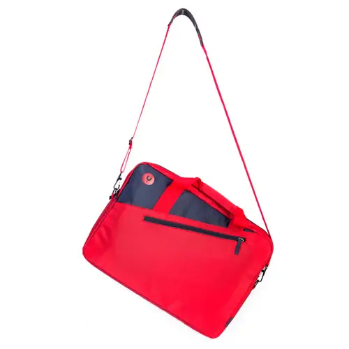 Monray Ginger Red maletines para portátil 39,6 cm (15.6") Maletín Antracita, Rojo - Imagen 5