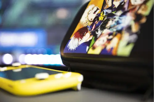 My Hero Academia Funda protectora rígida Nintendo EVA (Etileno Acetato de Vinilo) Negro, Multicolor - Imagen 4