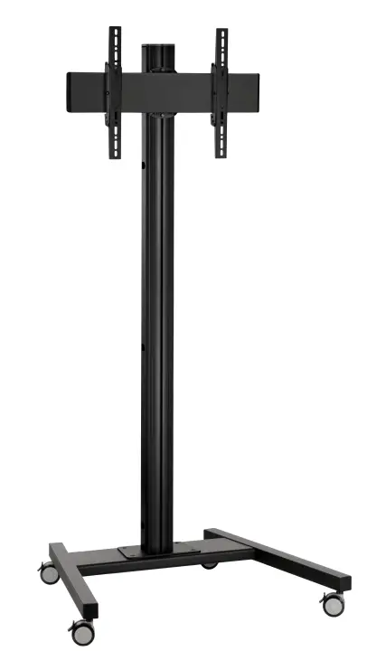 T2044 162,6 cm (64") Soporte de suelo con ruedas para pantalla plana Negro