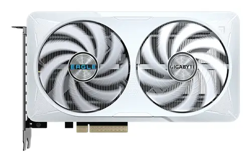 GeForce RTX 5060 EAGLE OC ICE 8G Tarjeta Gráfica - 8GB GDDR7, 128bit, PCI-E 5.0, 2550 MHz Frecuencia del núcleo, 3 x DisplayPort, 1 x HDMI, GV-N5060EAGLEOC ICE-8GD - Imagen 2
