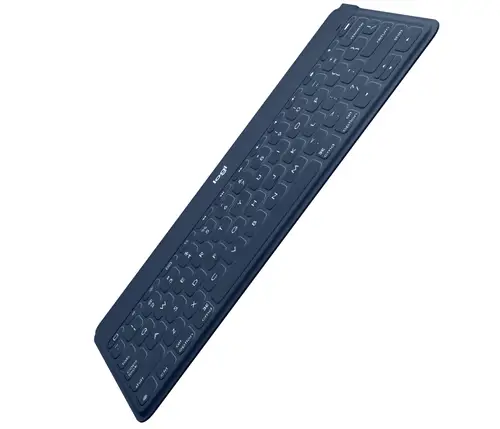 920-010044 teclado para móvil QWERTY Español Bluetooth Azul, Naranja - Imagen 7