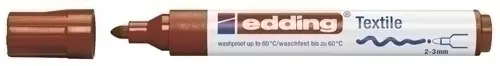 ROTUL.EDDING 4500 TELA  MARRON