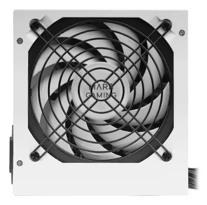 MPIII750, Fuente Alimentación PC ATX 750W, 5 Años de Garantía, 85% Eficiencia, Sistema Digital APFC, Ventilador FDB 120mm AI-RPM, Tecnologías DC-DC y SMD, Cables Planos Extralargos, Blanco
