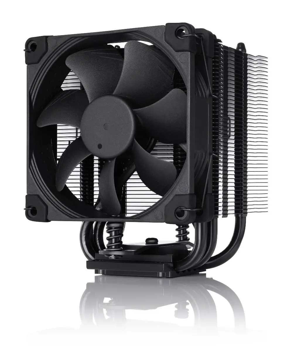 NH-U9S chromax.black Procesador Enfriador 9,2 cm Negro, Cromo 1 p..