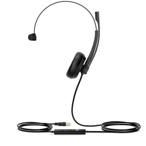 UH34 Mono Teams Auriculares Alámbrico Diadema Oficina/Centro de llamadas USB tipo A Negro - Imagen 1