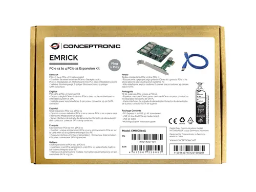 EMRICK10G tarjeta y adaptador de interfaz Interno PCIe - Imagen 3