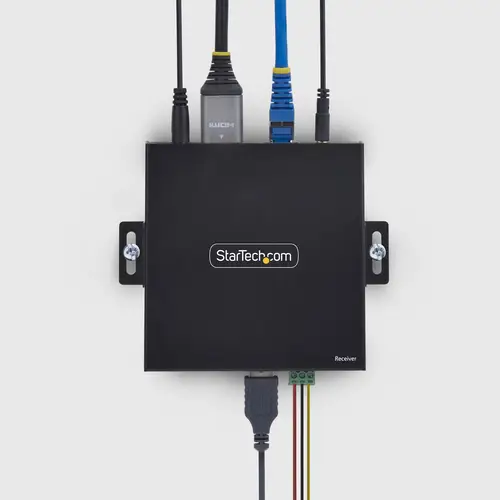 Receptor KVM HDMI por Redes IP - Serie IH2006 - 4K 60Hz - para Teclado/Vídeo/Ratón - Sin Controladores - Incluye Kit de Montaje - Receptor Únicamente - Imagen 9