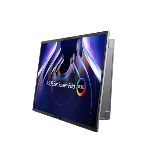 ZenScreen Fold OLED MQ17QH pantalla para PC 43,9 cm (17.3") 2560 x 1920 Pixeles Quad HD Plata - Imagen 11