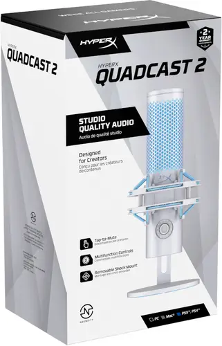 QuadCast 2 - Micrófono USB (Frost) - Imagen 11