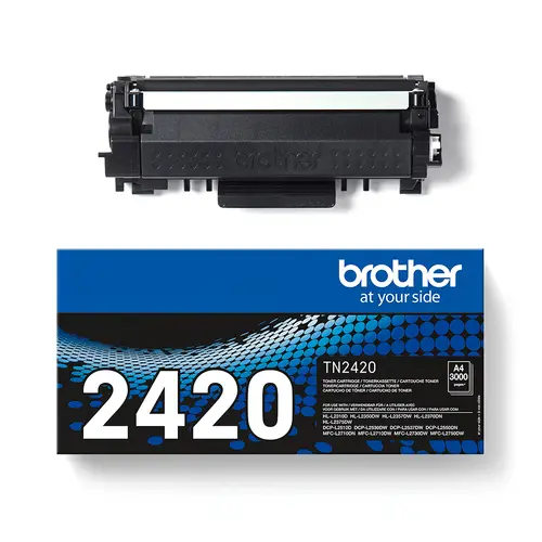 TN-2420 cartucho de tóner 1 pieza(s) Original Negro - Imagen 3
