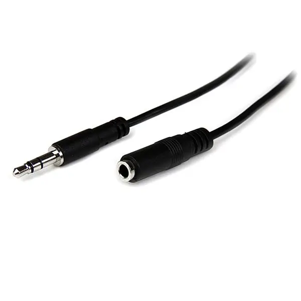 Cable de 2m de Extensión Alargador de Auriculares Mini-Jack 3,5m..