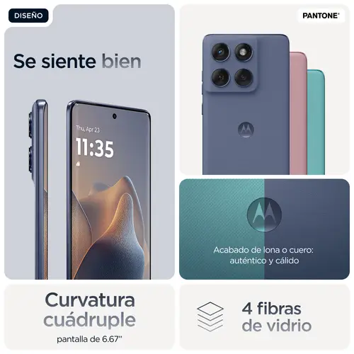 edge 60 fusion 16,9 cm (6.67") SIM doble Android 15 5G USB Tipo C 8 GB 256 GB 5200 mAh Gris - Imagen 16