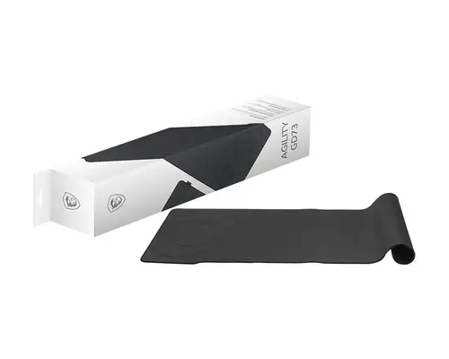 AGILITY GD73 alfombrilla para ratón Alfombrilla de ratón para juegos Negro - Imagen 1