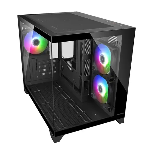 CGR-2QA6B-RGB Mini Tower Negro - Imagen 2