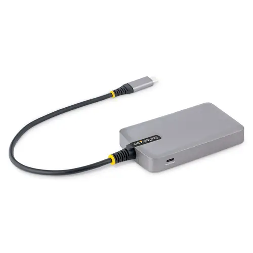 Hub USB de 4 Puertos USBA - USB 3.0 de 5Gbps - Alimentado por el Bus - Concentrador USB-C de 4 Puertos USB-A con Alimentación Opcional - Ladrón USB Portátil - Cable 30cm - Imagen 2