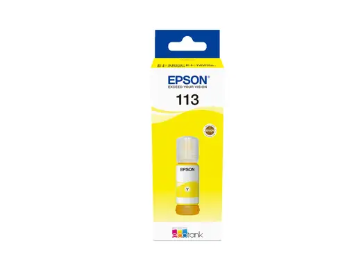 113 EcoTank Pigment Yellow ink bottle - Imagen 1