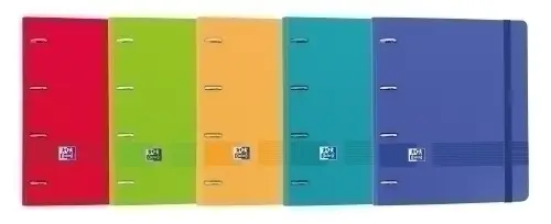 CARPEBLOC OXFORD A4 4AN.100 Hj COL.(5) - Pack de 10 unidades