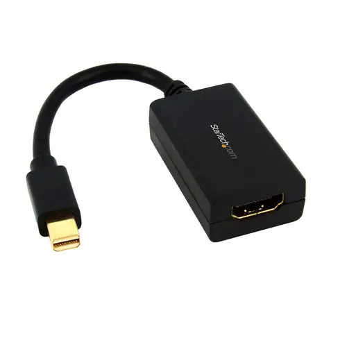 Adaptador Mini DisplayPort a HDMI - 1080p - Monitor/Pantalla/TV Mini DP a HDMI - Dongle Convertidor de Vídeo Pasivo mDP 1.2 a HDMI - La Versión Mejorada es MDP2HDEC - Imagen 1